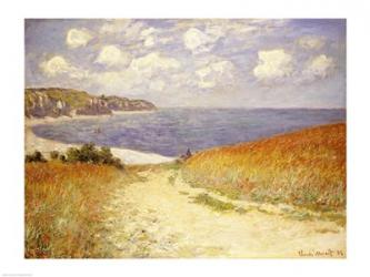 Path in the Wheat at Pourville, 1882 | Obraz na stenu