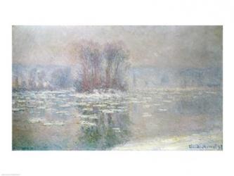 Ice at Bennecourt, 1898 | Obraz na stenu