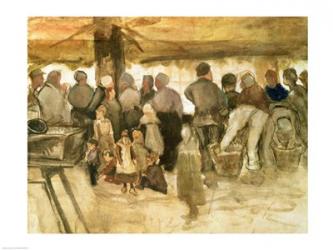 The Potato Market, 1882 | Obraz na stenu