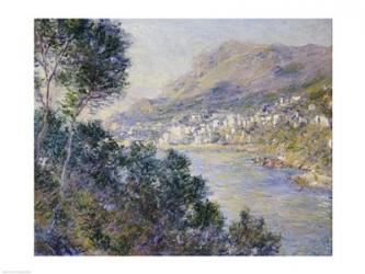 Monte Carlo, Vue de Cap Martin, 1884 | Obraz na stenu