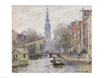 Canal a Amsterdam, 1874 | Obraz na stenu