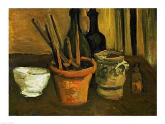 Still Life of Paintbrushes in a Flowerpot, 1884 | Obraz na stenu