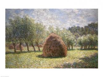 Haystacks at Giverny, 1893 | Obraz na stenu