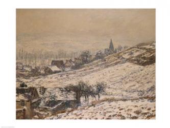 Winter in Giverny, 1885 | Obraz na stenu