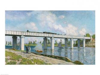Railway Bridge at Argenteuil, 1873 | Obraz na stenu