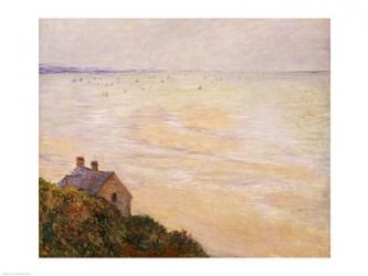 The Hut at Trouville, Low Tide, 1881 | Obraz na stenu