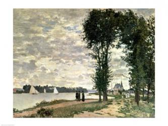 The Banks of the Seine at Argenteuil, 1872 | Obraz na stenu