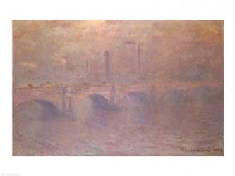 The Thames at London, Waterloo Bridge, 1903 | Obraz na stenu