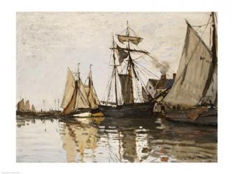 The Port of Honfleur, c.1865 | Obraz na stenu