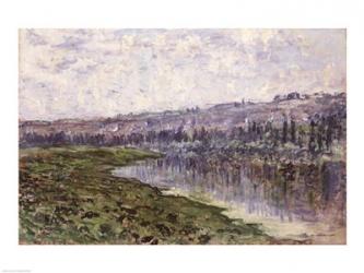 The Seine and the Hills of Chantemsle, 1880 | Obraz na stenu