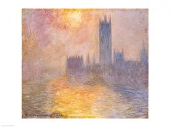 The Houses of Parliament, Sunset, 1904 | Obraz na stenu