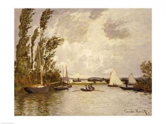 The Little Branch of the Seine at Argenteuil | Obraz na stenu
