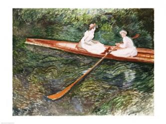 The Pink Rowing Boat | Obraz na stenu