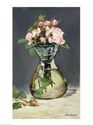Moss Roses in a Vase, 1882 | Obraz na stenu