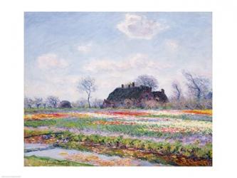 Tulip Fields at Sassenheim, near Leiden, 1886 | Obraz na stenu
