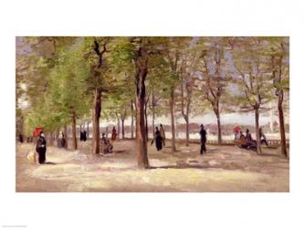 Terrace in the Luxembourg Garden, 1886 | Obraz na stenu