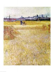 Wheatfield with Sheaves, 1888 | Obraz na stenu