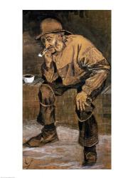 Old man with a pipe, 1883 | Obraz na stenu