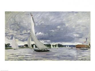 Regatta at Argenteuil, 1872 | Obraz na stenu