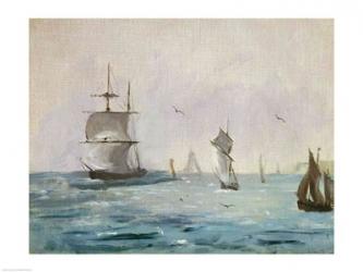 Fishing Boat Arriving, with the Wind Behind, 1864 | Obraz na stenu