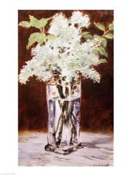 White Lilac in a Crystal Vase, 1882 | Obraz na stenu