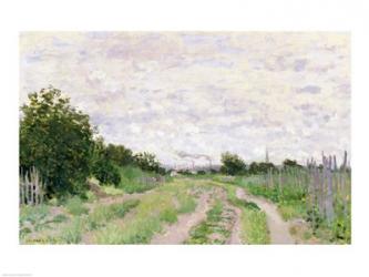 Path through the Vines, Argenteuil, 1872 | Obraz na stenu