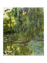Weeping Willows, The Waterlily Pond at Giverny, c.1918 | Obraz na stenu