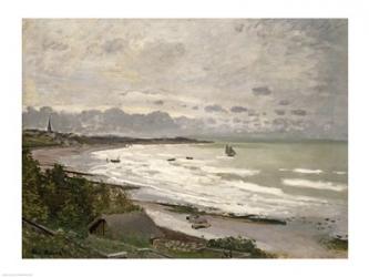 The Beach at Sainte Adresse, 1867 | Obraz na stenu