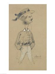Man with a Boater Hat, 1857 | Obraz na stenu