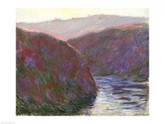 The Creuse Valley, Evening Effect, 1889 | Obraz na stenu