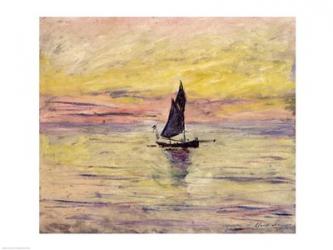 The Sailing Boat, Evening Effect, 1885 | Obraz na stenu