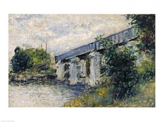 Railway Bridge at Argenteuil, 1874 | Obraz na stenu