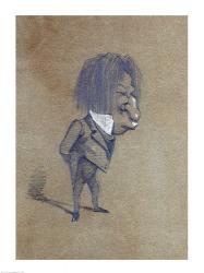 Caricature of Jules Husson 'Champfleury' | Obraz na stenu