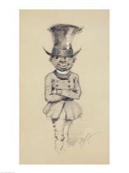 Groom in a top hat, 1857 | Obraz na stenu