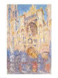 Rouen Cathedral, Effects of Sunlight, Sunset, 1892 (oil on canvas) | Obraz na stenu