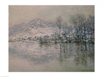 The Seine at Port Villez in Winter, 1885 | Obraz na stenu