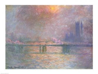 The Thames with Charing Cross bridge, 1903 | Obraz na stenu