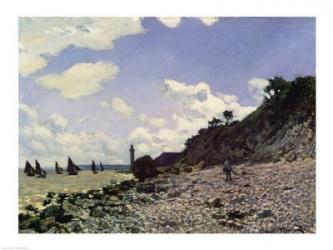 Beach at Honfleur, c.1867 | Obraz na stenu