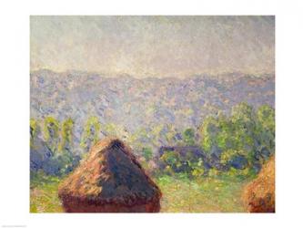 The Haystacks or, The End of the Summer, at Giverny, 1891 | Obraz na stenu