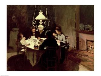 The Dinner, 1868-9 | Obraz na stenu