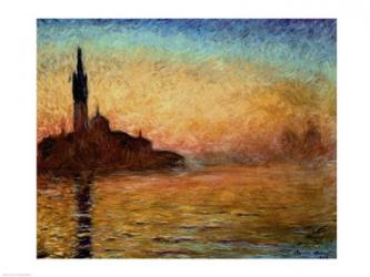 View of San Giorgio Maggiore, Venice by Twilight, 1908 | Obraz na stenu