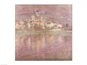 Vetheuil, sunset, 1901 | Obraz na stenu