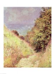 Chemin de la Cavee, Pourville, 1882 | Obraz na stenu