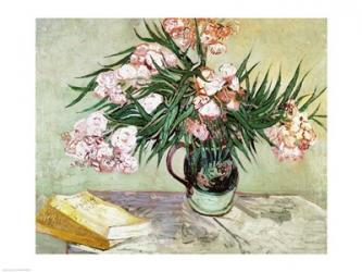 Oleanders and Books, 1888 | Obraz na stenu