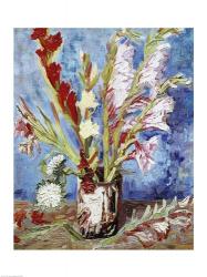 Vase with Gladioli | Obraz na stenu