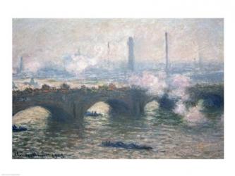 Study of Waterloo Bridge at Dusk, 1903 | Obraz na stenu