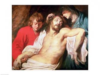 Lament of Christ by the Virgin and St. John | Obraz na stenu