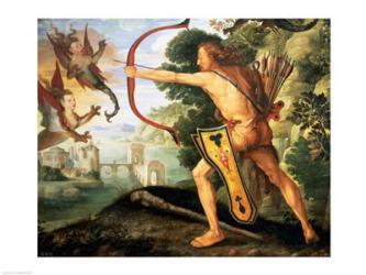 Hercules and the Stymphalian birds, 1600 | Obraz na stenu