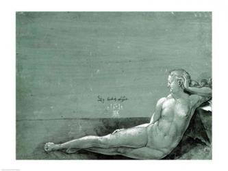 Reclining female nude, 1501 | Obraz na stenu