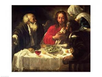 The Supper at Emmaus, c.1614-21 | Obraz na stenu